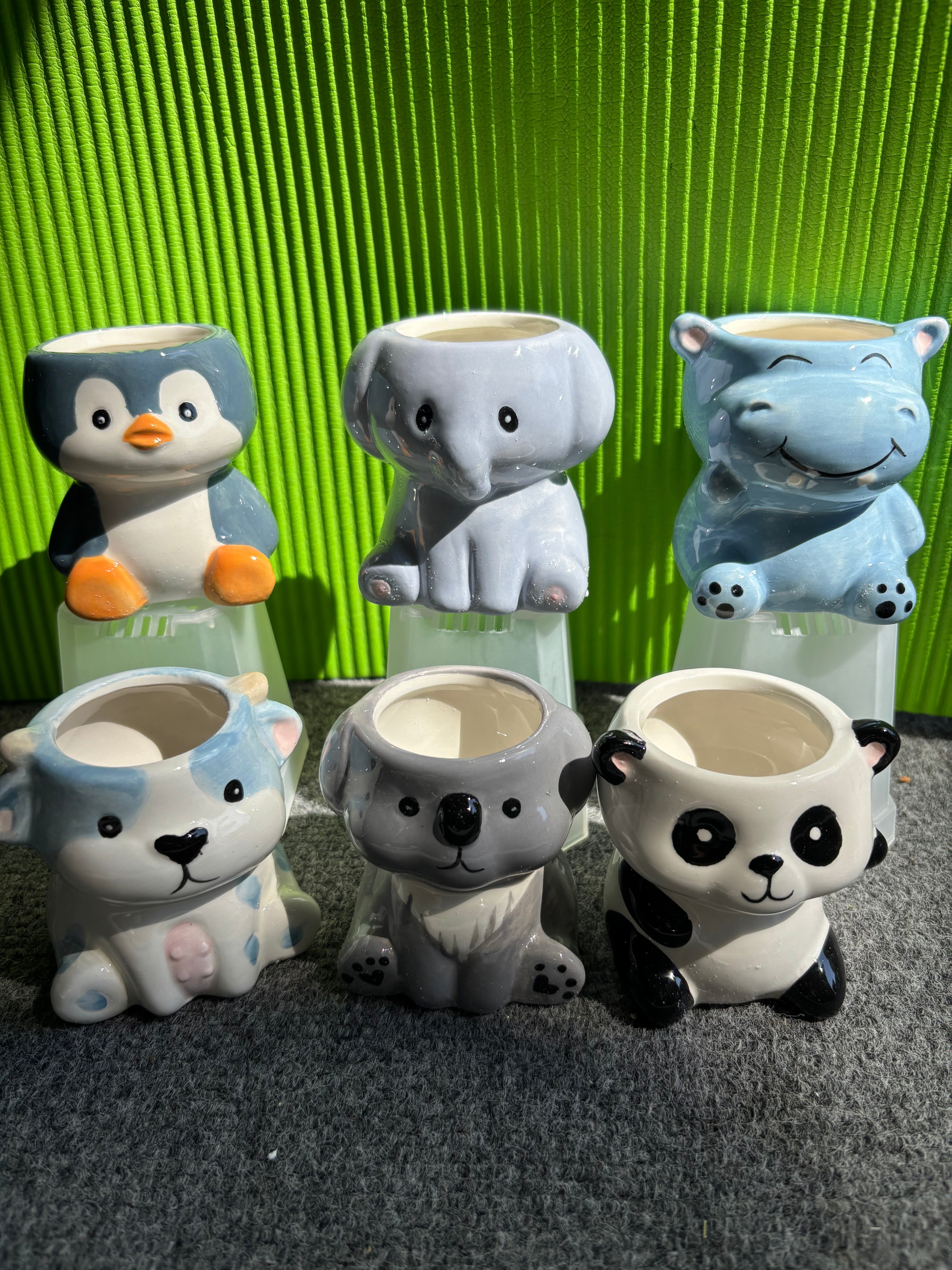 Cute Animal Ceramic Pots