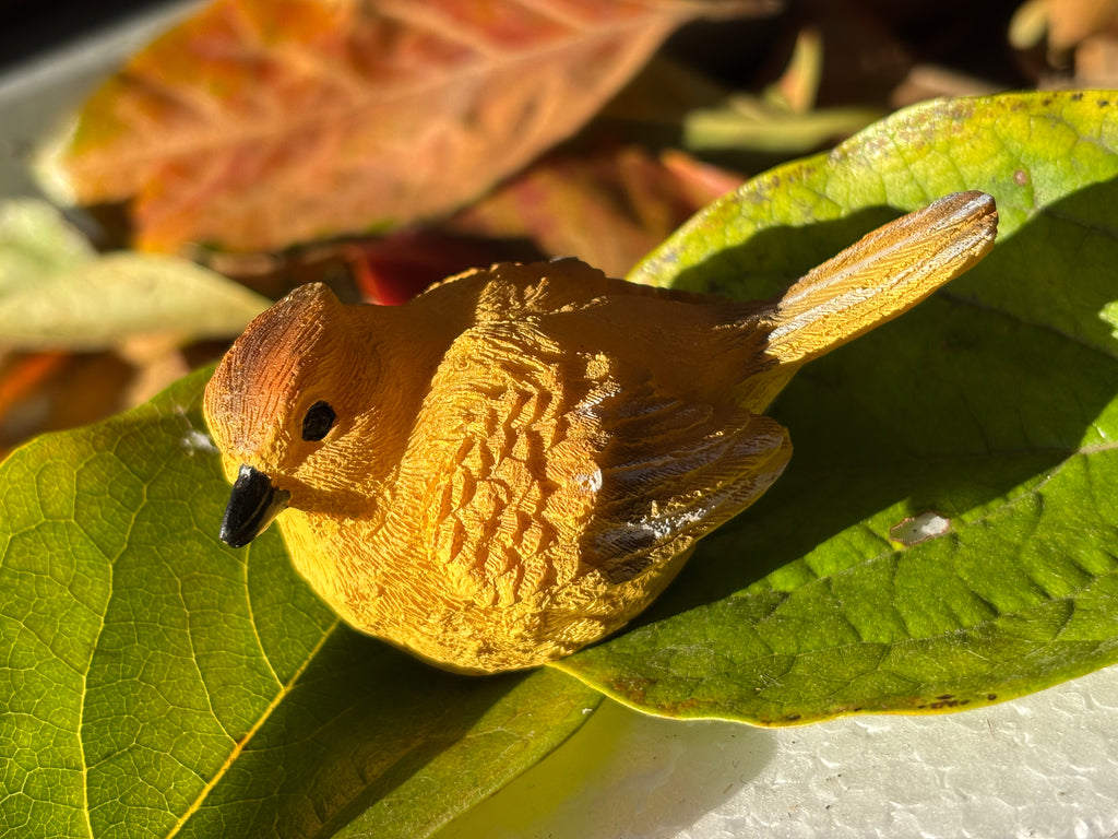 Garden-Style Realistic Bird Figurine Set-3 (3 Pieces)