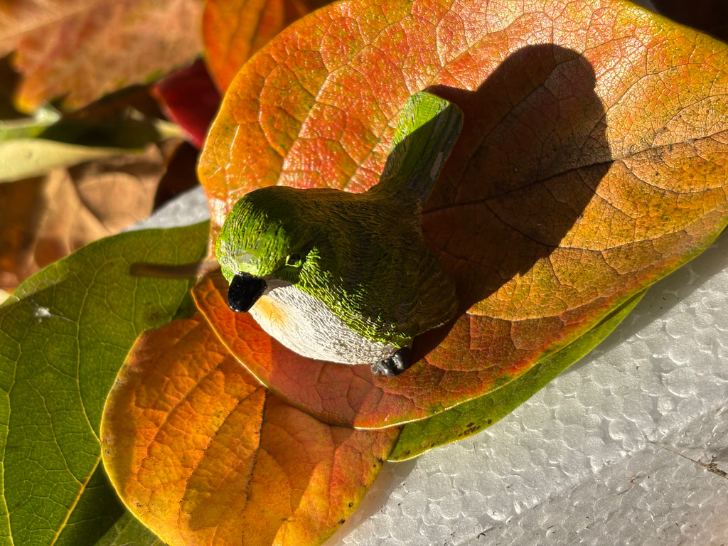 Garden-Style Realistic Bird Figurine Set-3 (3 Pieces)