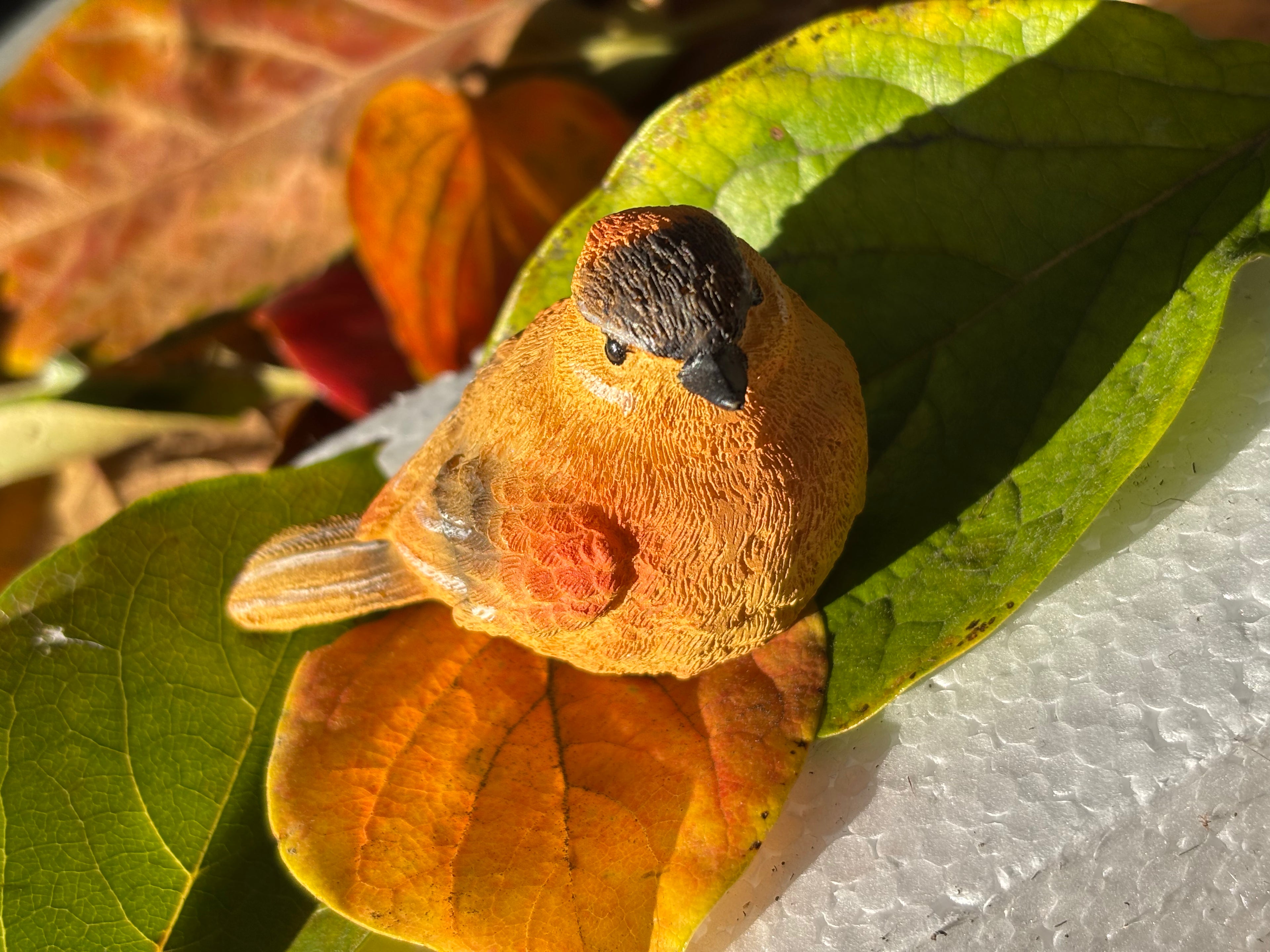 Garden-Style Realistic Bird Figurine Set-3 (3 Pieces)